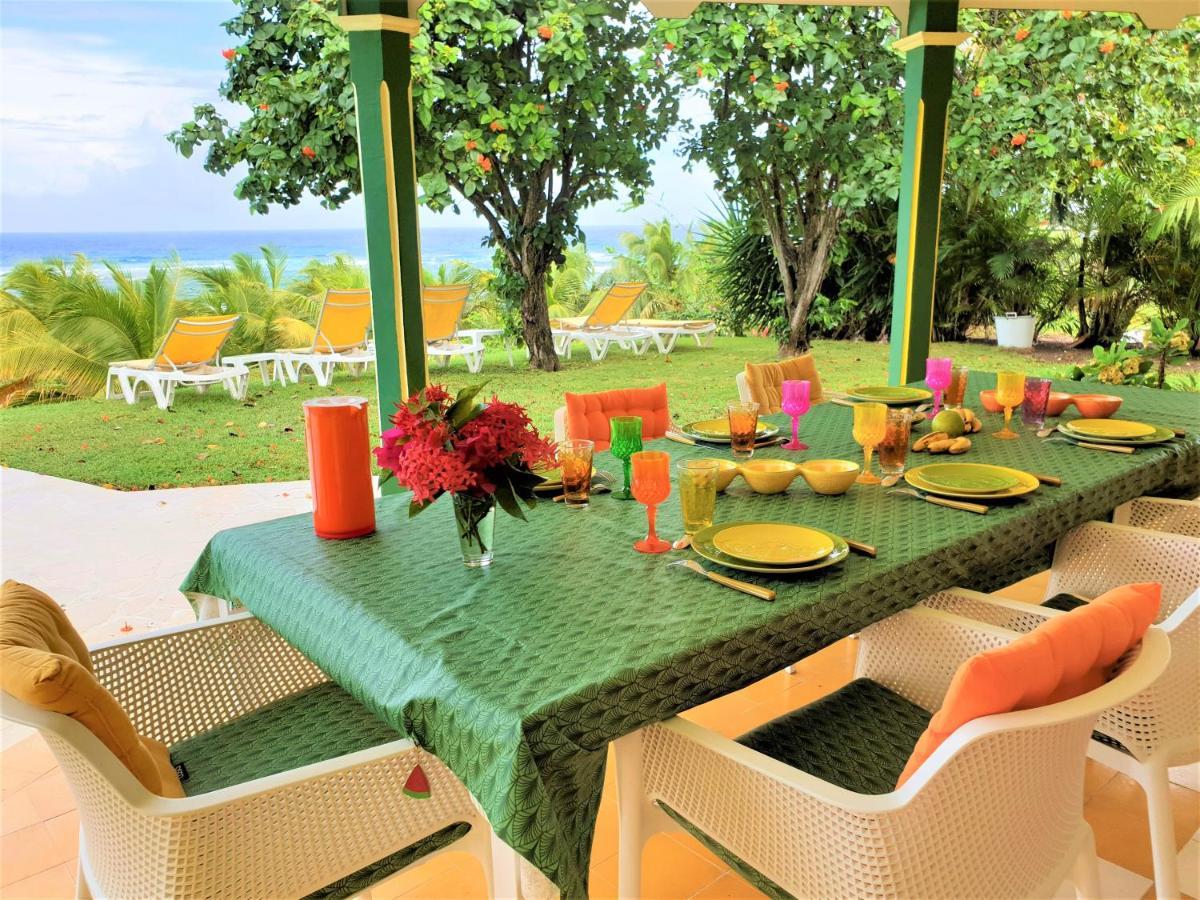 Villa Guadeloupe Saint Francois Acces Mer Piscine Iguana Bay - Villa Zagadi Buitenkant foto