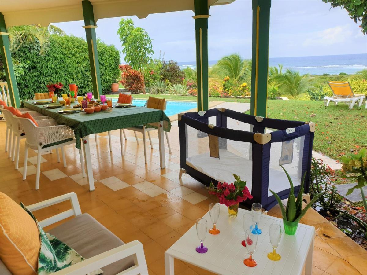Villa Guadeloupe Saint Francois Acces Mer Piscine Iguana Bay - Villa Zagadi Buitenkant foto