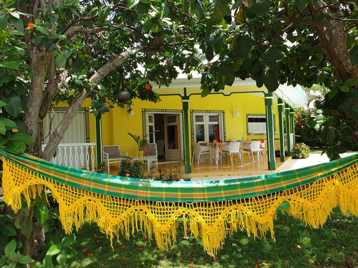 Villa Guadeloupe Saint Francois Acces Mer Piscine Iguana Bay - Villa Zagadi Buitenkant foto